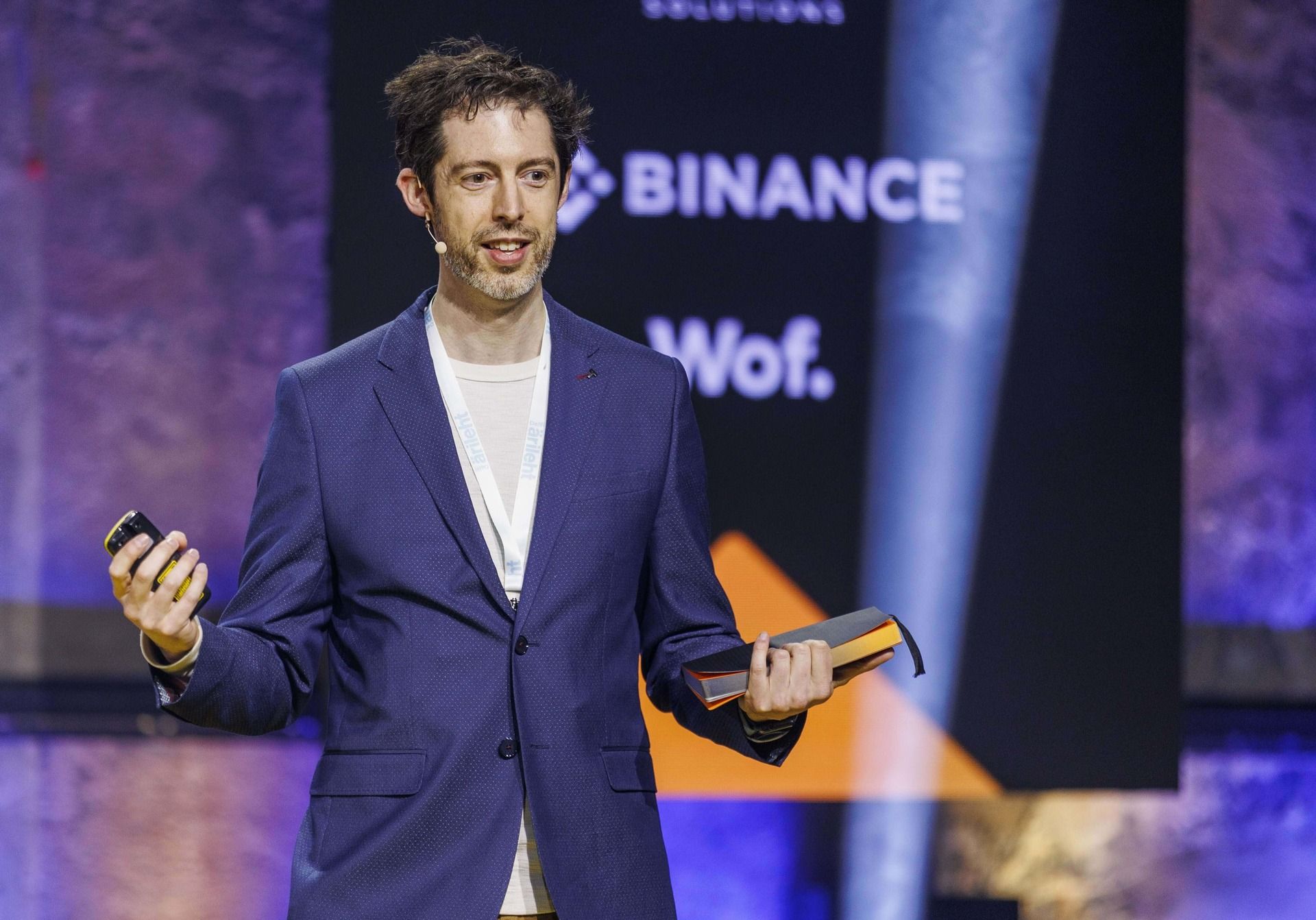 William Entriken speaking at NFT Tallinn