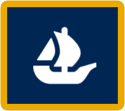 OpenSea logo